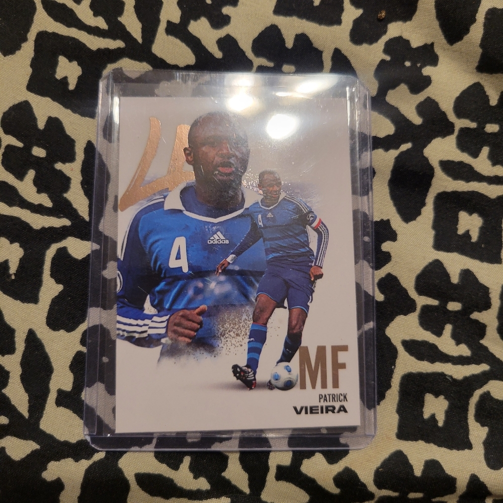 Adidas Patrick Vieira Soccer Card